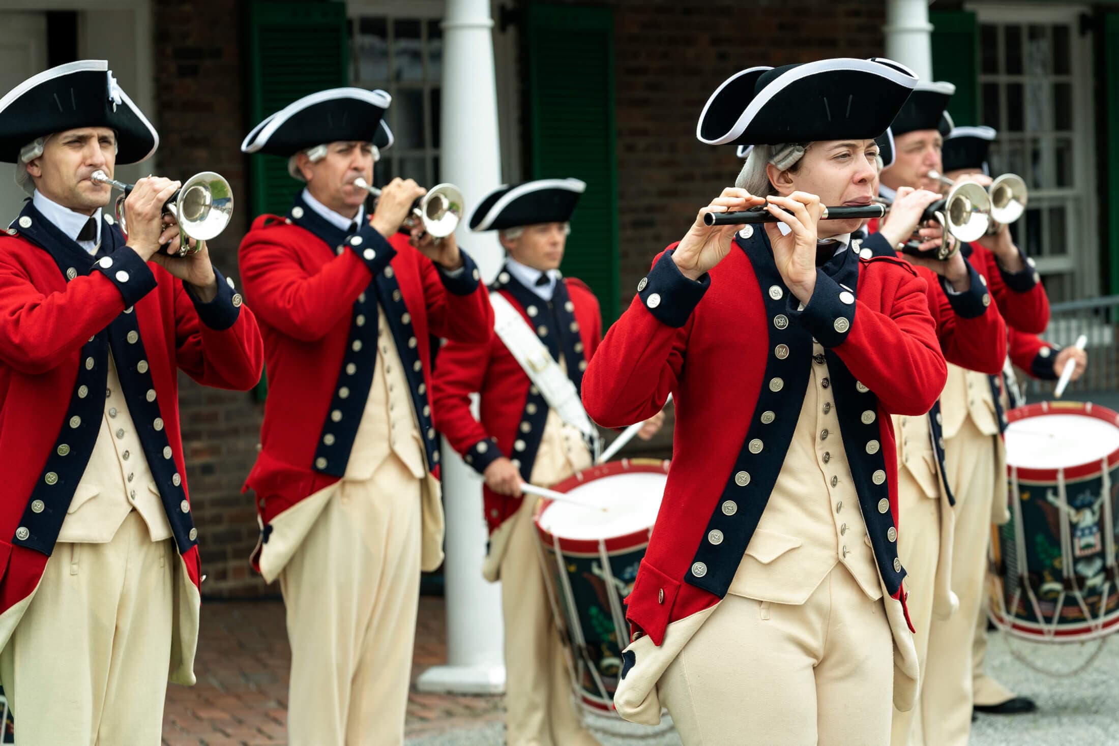 Old Guard Fife & Drum Corp, public domain