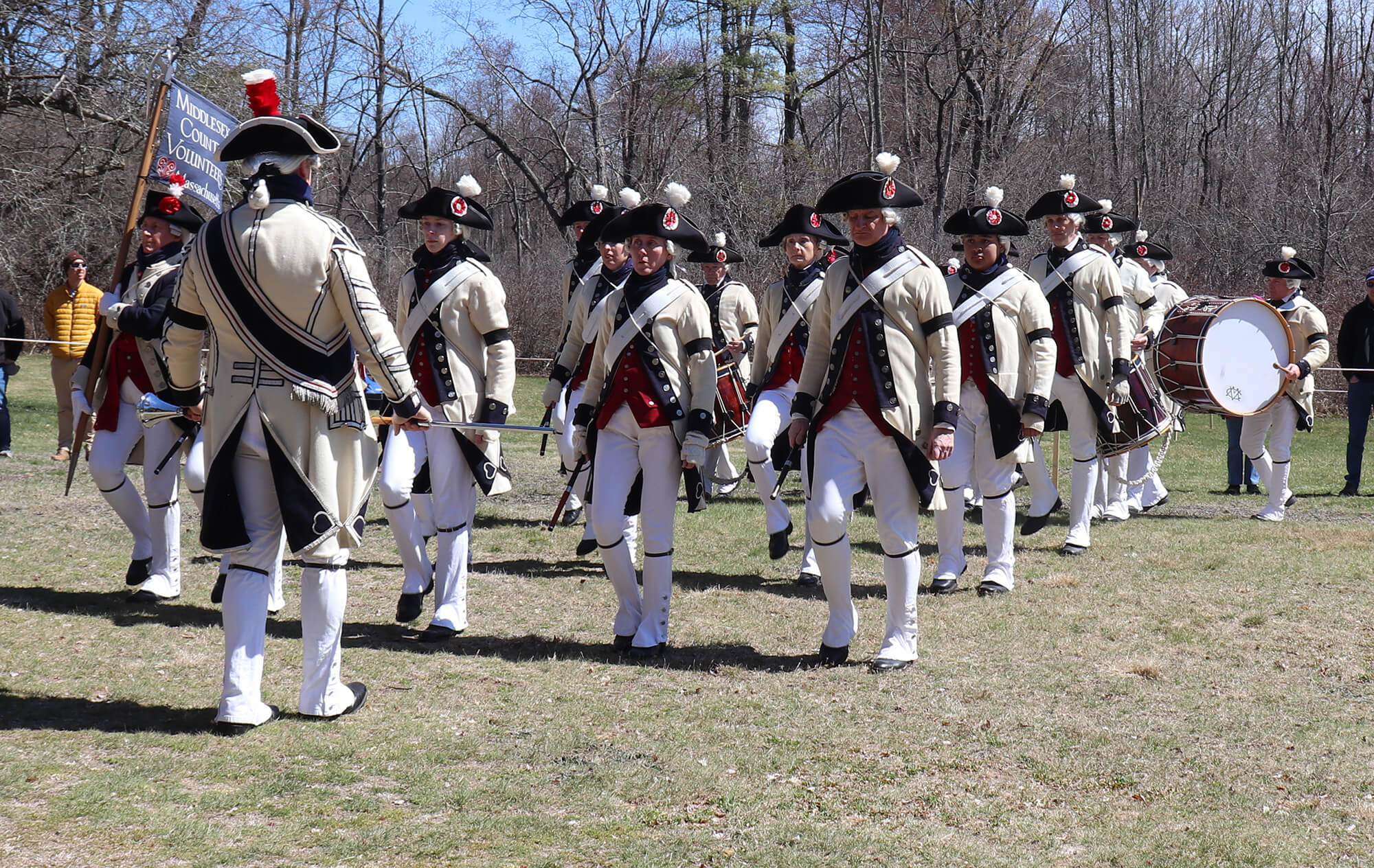 Middlesex Volunteer Fifes & Drums - NPS photo, Public domain